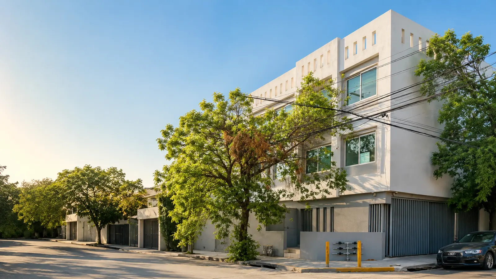 oportunidades de inversión Fachada del activo residencial de cinco departamentos