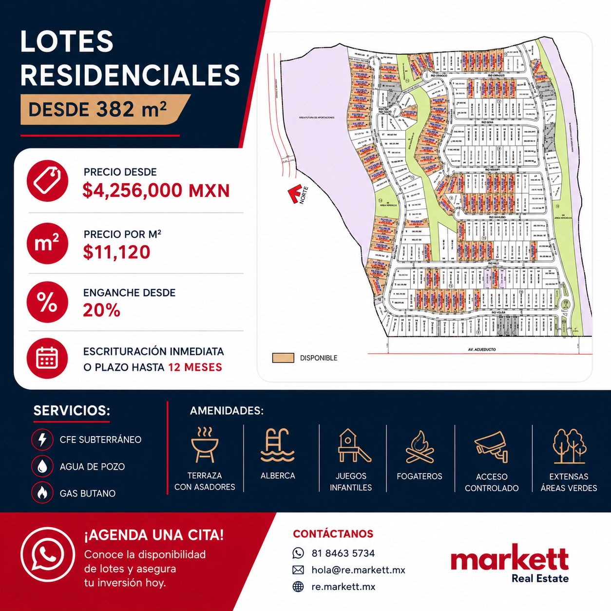 Lotes en Santiago, N.L.