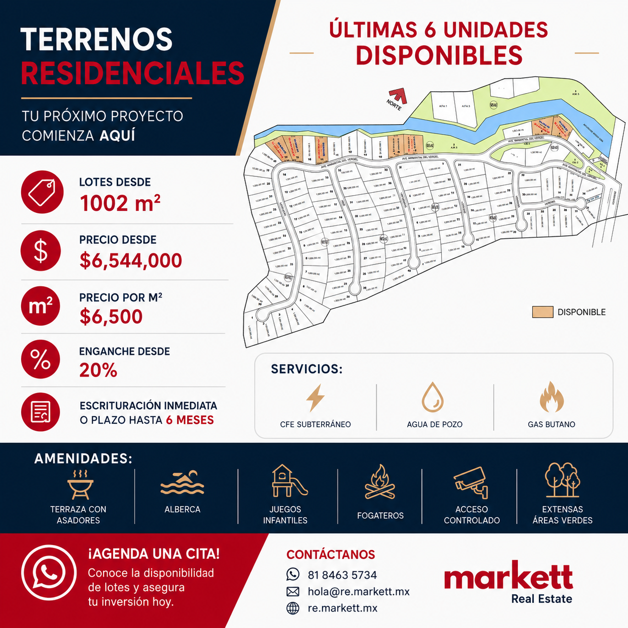 Macro-lotes de máxima exclusividad